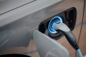 How much time is taken to charge an electric vehicle?