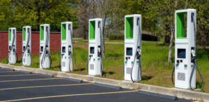 What standards are there for electric car charging stations?